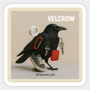 Velcrow Sticker